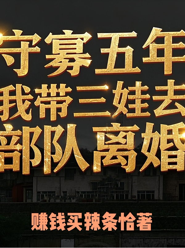 守寡五年：我带三娃去部队离婚